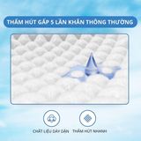  Combo 10 khăn tắm trắng khách sạn nhà nghỉ đủ size THAI BINH TOWEL  Cotton Mềm mại, Không Xổ Lông, Không Phai màu Nhà Tắm khăn  tang khăn  tắm 