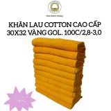  Combo 100 khăn lau tay Lau Bếp, lau vật dụng gia đình Siêu Mềm Siêu Thấm Hút tốt chất Cotton 100% = Làm Sạch 