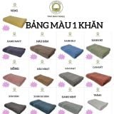  Khăn tắm với kích thước 50x100cm hoặc 60x120cm THAIBINH TOWEL  làm từ sợi cotton cao cấp, thấm hút mềm mại không phai màu khăntam Cotton khăn  tang vàng khăn  tang khăn  tắm 