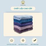  Combo 3 Khăn tắm 65x130cm THAI BINH TOWEL 100% Cotton xuất Nhật mềm mại không xổ lông không phai Nhà Tắm khăn  tang màu vàng 