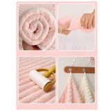  (Mua 1 tặng 10 khăn lau bếp) Bộ 4 khăn tắm sóng nước 50x100cm cao cấp THAI BINH TOWEL làm từ sợi Microfiber siêu mềm mịn, thấm hút nước  Nhà Tắm - khanlongcuu khăn gia dinh khan  long cuu 