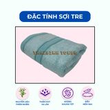  Combo 3 Khăn Tắm Sợi Tre Cao Cấp Thai Binh Towel G7 mềm mịn thấm hút nước Nhà Tắm 60x120cm khantam Cotton 