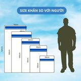  Combo 10 khăn tắm trắng khách sạn nhà nghỉ đủ size THAI BINH TOWEL  Cotton Mềm mại, Không Xổ Lông, Không Phai màu Nhà Tắm khăn  tang khăn  tắm 