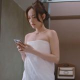  Khăn tắm trắng khách sạn 5* KT85x140cm TL620g THAI BINH  làm từ sợi Cotton mềm mịn, thấm hút nước tốt Nhà Tắm khăn khach san bath towel 