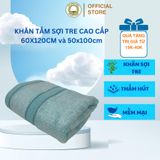  Khăn Tắm Sợi Tre Cao Cấp Thai Binh Towel 60x120cm hoặc 50x100cm Siêu Thấm Hút Không Xù Bông Cotton Nhà Tắm khantam  50x100 khantam  royal khăn  tắm 