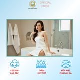  Bộ 6 khăn ( 2 tắm 60x120cm, 2 gội 40x80cm, 2 mặt 30x50cm) THAIBINH  làm từ sợi cotton mềm mịn thấm hút nước không đổ lông nhatam khăn  tắm bath towel 