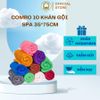  Combo 10 Khăn Gội Đầu Thai Binh Towel 35x75cm Siêu Mềm Siêu Thấm Hút Khăn Tắm Nhà Tắm khăn vi sợi khăn  tang năng 