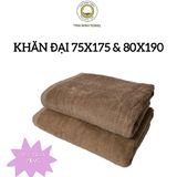  Khăn trải giường 80*190cm, khăn tắm cỡ lớn 75*175cm  xuất khẩu dư THAI BINH TOWEL 100%Cotton Mềm mại, Không Xổ Lông, Không Phai  Nhà Tắm phòng khách nhà nghỉ khách sạn khăn gia dinh 
