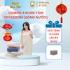  (Mua 1 tặng 10 khăn lau bếp) Bộ 4 khăn tắm sóng nước 50x100cm cao cấp THAI BINH TOWEL làm từ sợi Microfiber siêu mềm mịn, thấm hút nước  Nhà Tắm - khanlongcuu khăn gia dinh khan  long cuu 