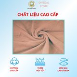  Khăn Tắm Khách Sạn Cỡ To xuất Nhật 65x130cm-320g THAI BINH TOWEL Cotton 100% Mềm Mại Siêu Thấm Hút Không Xù Bông (B-xuất) Nhà Tắm khăn  tang trắng khăn  tắm 