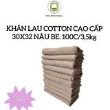  Combo 100 khăn lau tay Lau Bếp, lau vật dụng gia đình Siêu Mềm Siêu Thấm Hút tốt chất Cotton 100% = Làm Sạch 