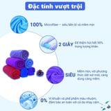  COMBO 10 khăn Lau mặt spa KT30*50cm THAI BINH TOWEL 100% Microfiber Siêu Mềm Siêu Thấm Hút Khăn Tắm Nhà Tắm khăn vi sợi 