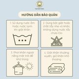  Combo 3 Khăn Tắm Khách Sạn  xuất Nhật 65X130CM -380g-400g { Dệt logo} THAI BINH TOWEL Cotton 100% Mềm Mại Siêu Thấm Hút Không Xù Bông  Nhà Tắm khăn  tang trắng khăn  tắm 