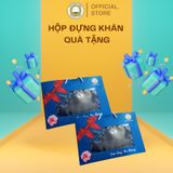  Hộp đựng quà tặng cao cấp THAI BINH TOWEL đựng khăn tắm, khăn mặt, khăn gội tặng sinh nhật, noel, quà tết... cho người thân bạn bè nhân viên Nhà Tắm 