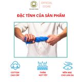  Combo 4 Khăn Tắm nhỡ 50x100cm Thai Binh  100% Cotton Siêu Thấm Hút Nhà Tắm khăn gia dinh khăn  tắm khach san bath towel 