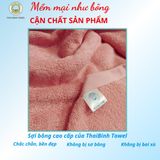  Combo 4 Khăn Tắm Cỡ Đại 70x140cm Thai Binh Towel 100% Cotton Siêu Thấm Hút Nhà Tắm khăn gia dinh khăn  tắm 