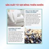  Bộ 6 khăn ( 2 tắm 60x120cm, 2 gội 40x80cm, 2 mặt 30x50cm) THAIBINH  làm từ sợi cotton mềm mịn thấm hút nước không đổ lông nhatam khăn  tắm bath towel 