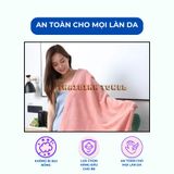  Combo 5 khăn tắm 70x140cm (Tặng 5 khăn lau đa năng) THAI BINH TOWEL làm từ sợi Microfiber siêu mềm mịn, thấm hút nước  Nhà Tắm - longcuu khan  long cuu 