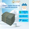 Combo 3 Khăn Tắm Sợi Tre Cao Cấp Thai Binh Towel G7 mềm mịn thấm hút nước Nhà Tắm 60x120cm khantam Cotton