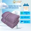 COMBO 2 khăn tắm sợi tre cao cấp 50*100cm THAIBINH TOWEL Mềm Mại Siêu Thấm Hút Không Xù Bông Không Phai Màu khantam  50x100 khantam Cotton Nhà Tắm khan khănhut  nuoc khăn  tắm