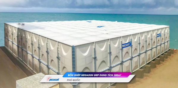 Bồn nước lắp ghép Megasun GPR/FRP