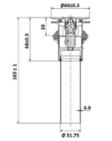 Thoát nước cho chậu rửa American Standard FFAS7979