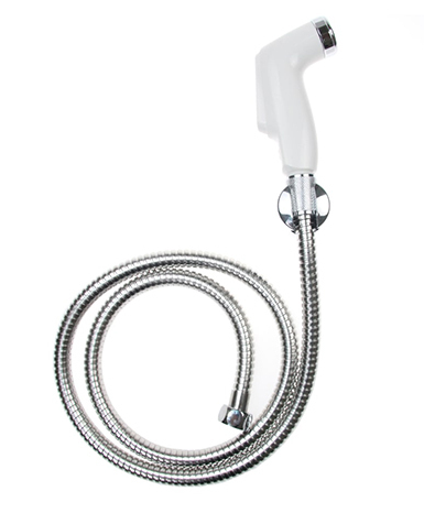 Vòi xịt vệ sinh đầu nhựa trắng FFAS8686