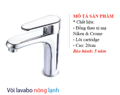 Vòi lavabo Kaniss KS 2283P