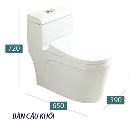 Bồn cầu 1 khối KANISS KS 4502SP