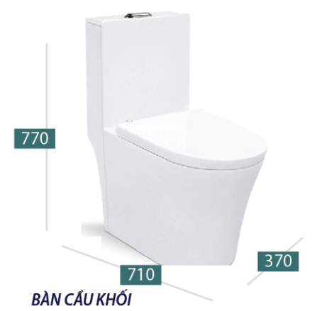 Bồn cầu 1 khối KANISS KS 4505SP