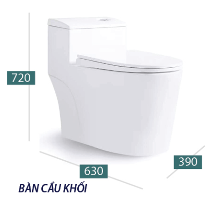 Bồn cầu 1 khối KANISS KS 4515SP