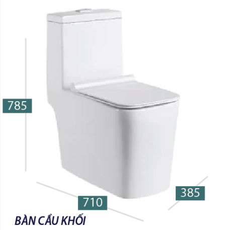 Bồn cầu 1 khối KANISS KS 4575P
