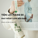  Ly Giữ Nhiệt Cao Cấp GERM BST Cỏ Bốn Lá - Vàng Gold 500ml – Inox 316L Nguyên Khối 