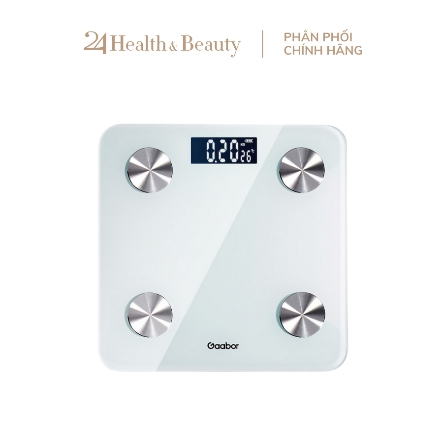  Cân Điện Tử Sức Khỏe Thông Minh Gaabor GWS-M02A Kết Nối Bluetooth 