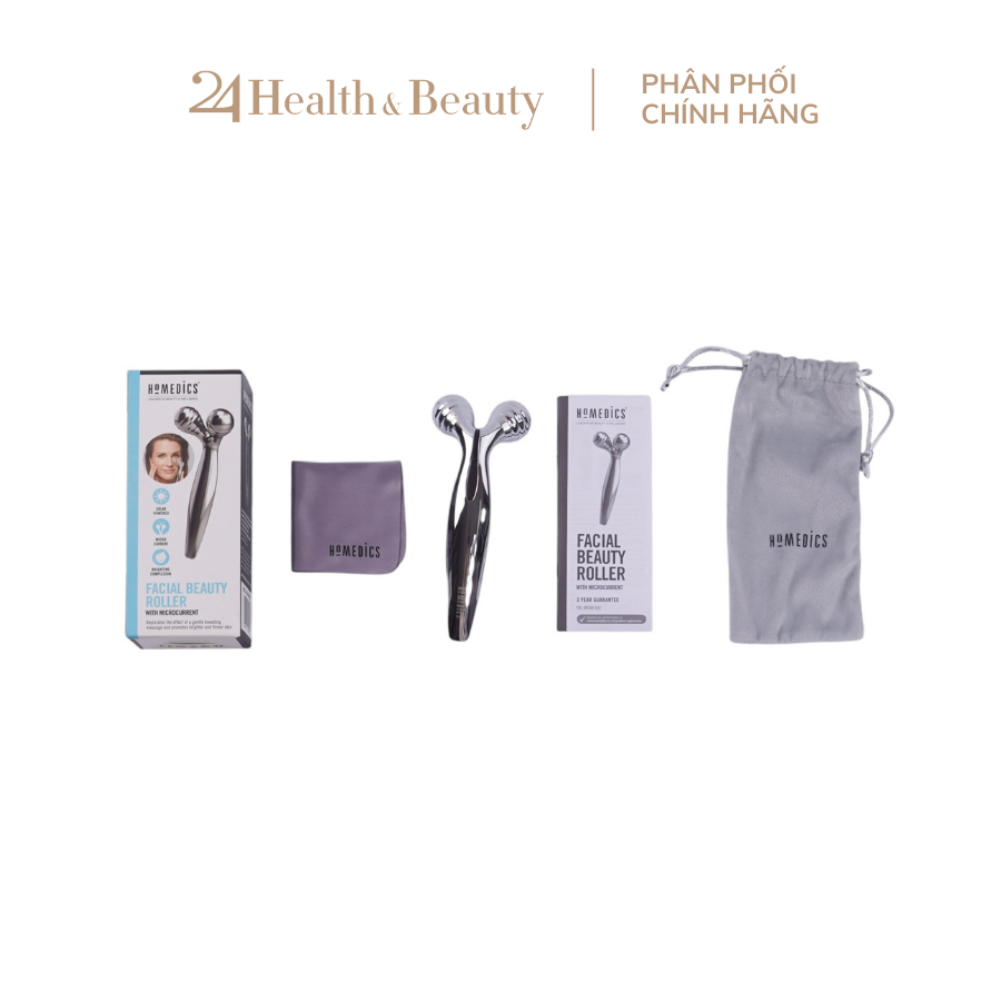  Cây Lăn Massage Mặt Điện Sinh Học Vline HoMedics FAC-BR200 
