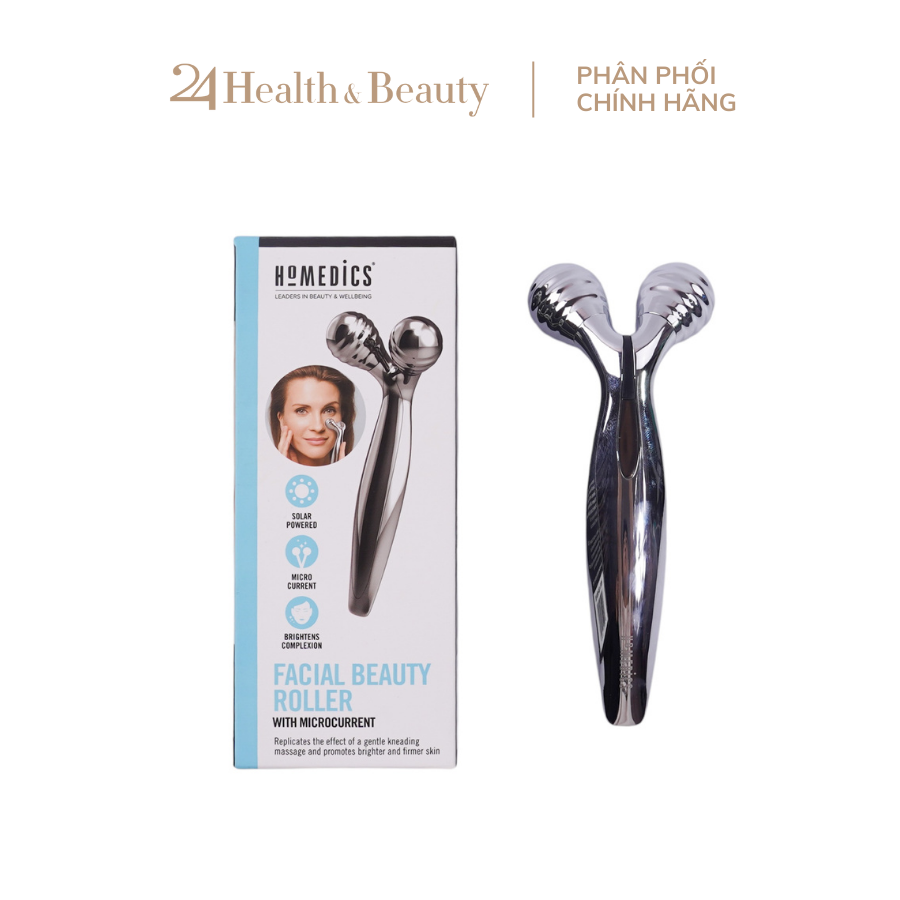  Cây Lăn Massage Mặt Điện Sinh Học Vline HoMedics FAC-BR200 