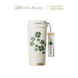  Ly Giữ Nhiệt Cao Cấp GERM BST Cỏ Bốn Lá - Màu Xanh Lá 500ml - Inox 316L Nguyên Khối 