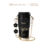  Ly Giữ Nhiệt Cao Cấp GERM BST Hoa Sơn Trà - Màu Đen Vàng 500ml - Inox 316L Nguyên Khối 