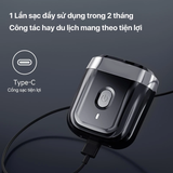  Máy Cạo Râu Enchen Mini 6 - Lưỡi Kép, Chống Nước IPX7 