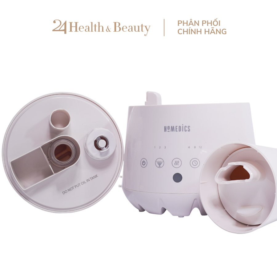  Máy Tạo Ẩm và Khuếch Tán Tinh Dầu HoMedics UHE-WM10 – Hàng Chính Hãng Mỹ, Phun Sương Siêu Mịn 