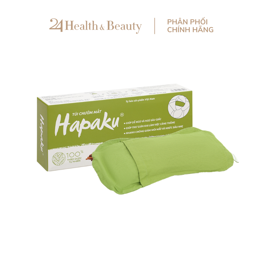 Túi Chườm Thảo Dược Mắt Hapaku – Làm Nóng Bằng Lò Vi Sóng 