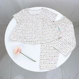  Bộ ngủ bé gái thun lụa mềm mát Áo Lá Homewear A210, đồ ngủ tay ngắn quần dài bé gái 