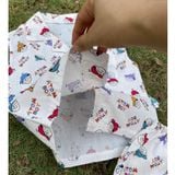  Bộ ba lỗ bé trai cổ pizama cotton mềm mát Áo Lá Homewear A140, đồ du lịch hè cho bé trai sát nách quần đùi đi biển 