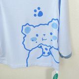  Đồ dài tay cho bé thun modal sợi sồi Áo Lá Homewear A178, pizama cho bé mặc ngủ sợi tự nhiên mềm mướt mát lạnh 