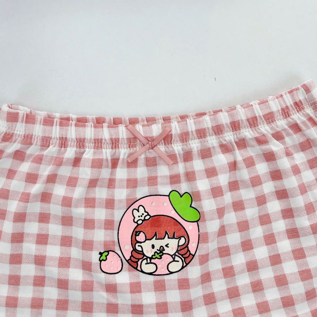  Quần lót bé gái vải sợi sồi Modal Áo Lá Homewear A200, quần chip đùi bé gái mặc váy kháng khuẩn mướt mát lạnh 