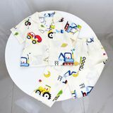  Pijama bé trai tay ngắn quần dài vải xô cotton Áo Lá Homewear A029, bộ ngủ bé trai 