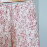  Bộ mặc nhà nữ xô muslin Áo Lá Homewear  A153, đồ bộ lửng nữ cho mẹ, đồ đôi mẹ bé 