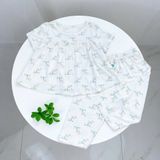  Bộ ngủ bé gái thun lụa mềm mát Áo Lá Homewear A210, đồ ngủ tay ngắn quần dài bé gái 