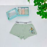  Quần lót bé trai vải sợi sồi Modal Áo Lá Homewear A201, quần sịp bé trai mềm mát lạnh, chip đùi kháng khuẩn cho bé 