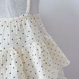  Bộ hai dây bé gái mặc hè xô muslin Áo Lá Homewear A121, đồ bộ hè bé gái quần đùi xô đũi babydoll dễ thương 